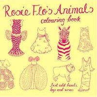 Rosie Flo's Animals Colouring Book - yellow 1870375076 Book Cover