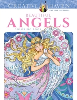 Creative Haven Beautiful Angels Coloring Book B08HJ5HN4R Book Cover