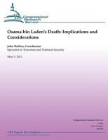 Osama bin Laden's Death: Implications and Considerations 1481217178 Book Cover