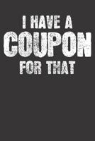 Notebook: Couponing College Ruled 6x9 120 Pages 1686113978 Book Cover