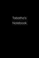 Tabatha's Notebook: Notebook / Journal / Diary - 6 x 9 inches (15,24 x 22,86 cm), 150 pages. 1692255606 Book Cover