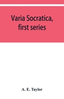 Varia Socratica, first series 9353950090 Book Cover