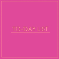 To-Day List (Pink) B0HJV65N4W Book Cover