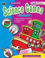 Full Color Science Games, Pre K K 1420683349 Book Cover