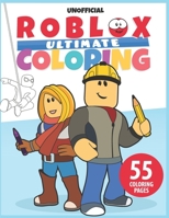 Roblox Ultimate Coloring: Unofficial Roblox coloring book for kids 1699977909 Book Cover