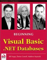 Beginning Visual Basic .NET Databases 1861005555 Book Cover