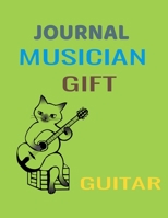 Journal Musician Gift Guitar: GUITAR TABLATURE BLANK NOTEBOOK 8.5x11 /130 PAGES 166029066X Book Cover