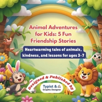 Animal Adventures for Kids: 5 Fun Friendship Stories: Heartwarming tales of animals, kindness, and lessons for ages 3–7 B0FRS8J5G5 Book Cover