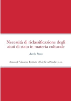 Necessità di riclassificazione degli aiuti di stato in materia culturale 1471701123 Book Cover