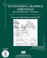 Engineering Graphics Essentials with AutoCAD 2011 Instruction 1585035661 Book Cover