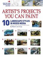 10 Landscape Styles In Mixed Media (Artist's Projects Youn Can Paint) 1929834551 Book Cover