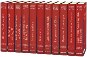 Johann Baptist Metz Gesammelte Schriften: Gesamtausgabe Aller Bande 3451348101 Book Cover