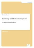 Beziehungs- Und Kontaktmanagement 3838635493 Book Cover