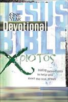 The One Year Jesus Bible Devotional (One Year Book) 0842370358 Book Cover