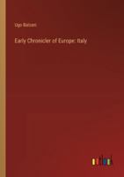 Early Chronicler of Europe: Italy 3385305594 Book Cover