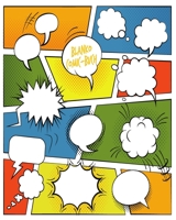 Blanko Comic Buch: Leeres Comicbuch zum selber zeichnen und selbsgestalten| Perfekt für Cartoons und Manga (German Edition) 1671688066 Book Cover