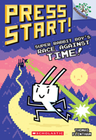 Super Rabbit Boy's Race Against Time!: A Branches Book (Press Start! #19) (19) B0GV5GNGG7 Book Cover
