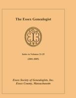 The Essex Genealogist, Index 2001-2005 078844798X Book Cover