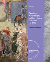 Western Civilization: A Brief History, Volume I 0495571482 Book Cover