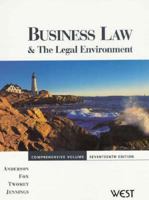 Business Law and the Legal Environment, Standard Volume 0538819995 Book Cover
