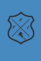 SKI: Notizbuch Skiing Planer Notebook Schi Journal kariert squared 6x9 1690962666 Book Cover