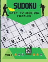 Sudoku Puzzle Book: A challenging sudoku book with puzzles and solutions from easy to medium, very fun and educational. 3755121611 Book Cover