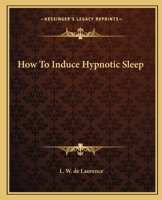 How To Induce Hypnotic Sleep 1425325750 Book Cover