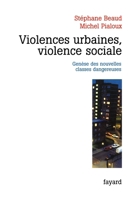 Violences urbaines, violence sociale 2213614571 Book Cover