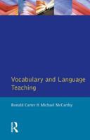 Vocabulary and Language Teaching (Applied Linguistics and Language Study) 0582553822 Book Cover