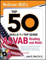 McGraw-Hill's Top 50 Skills For A Top Score: ASVAB Reading and Math with CD-ROM 007171801X Book Cover