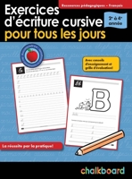 Exercices d'écriture cursive pour tous les jours Grades 2-4 1897514425 Book Cover