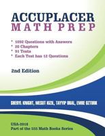 Accuplacer Math Prep: Accuplacer Math Test Prep 1986191176 Book Cover