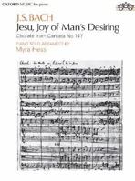 Jesu, Joy Of Man's Desiring Arranged for Harp 0739009753 Book Cover