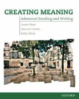 Creating Meaning 0194723003 Book Cover