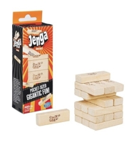 Hasbro Gaming Jenga Mini Game, Brown/a, for Ages 6+ Years
