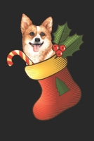 Christmas Corgi Notebook: blank lined corgi journal to write in for dog owner, adorable happy smiling corgi funny Christmas gifts 1702235904 Book Cover