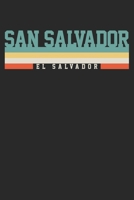 Notebook: San Salvador Ruled 6x9 120 Pages 169108414X Book Cover