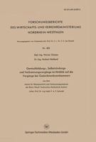 Gemischbildungs-, Selbstzundungs- Und Verbrennungsvorgange Im Hinblick Auf Die Vorgange Bei Gasturbinenbrennkammern: Aus Dem Institut Fur Warmetechnik Und Verbrennungsmotoren Der Rhein.-Westf. Technis 3663036618 Book Cover