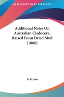 Additional Notes on Australian Cladocera 1022114875 Book Cover