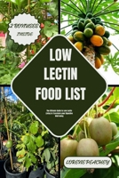 Low Lectin Food List: The Ultimate Guide to Low Lectin Living to Transform your Digestive Well-being B0CTMTR9H9 Book Cover