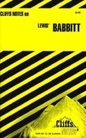 Babbitt (Cliffs Notes) 0822002191 Book Cover
