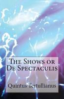 De Spectaculis 164373086X Book Cover