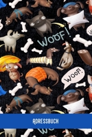 WOOF Adressbuch: Adressbuch / Telefonbuch I Alle Kontakte auf einem Blick I 120 Seiten alphabetisch geordnet I A5 Format - Glanz Cover 1679539825 Book Cover