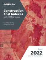 Construction Cost Indexes with RSMeans Data April 2022 null Book Cover