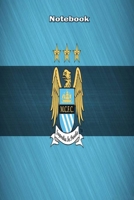 Manchester City Design 13 Notebook For Man City Fans and Lovers: Lined Notebook / Journal Gift, 120 Pages, 6x9, Soft Cover, Matte Finish 1676855955 Book Cover