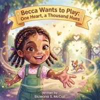BECCA WANTS TO PLAY: ONE HEART A THOUSAND HUES B0GXDMNMMK Book Cover