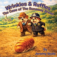 Wrinkles & Ruffles: The Case of The Runaway Bread: Beautifully Illustrated Children's Book about Dogs, Wales, Adventure, Mysteries, About Food, ... 49 Pages | Gift for Bed Times & Holidays B0GPKTTBDN Book Cover