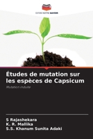 �tudes de mutation sur les esp�ces de Capsicum 6205713535 Book Cover