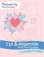 Cut & Assemble: Floral Heart Envelopes, 20 Sheets 1098776976 Book Cover