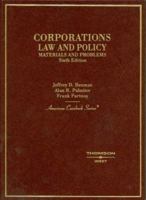 Corporations Law and Policy, Materials and Problems 0314166289 Book Cover